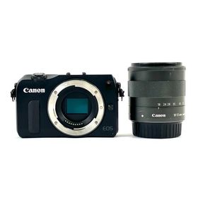 キヤノン Canon EOS M EF-M 18-55 IS STM レンズキット ブラック デジタル ミラーレス 一眼カメラ 中古