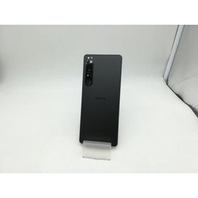 【中古】SONY docomo 【SIMフリー】 Xperia 1 IV ブラック 12GB 256GB SO-51C【秋葉本店】保証期間１ヶ月【ランクC】
