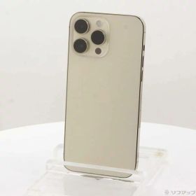 【中古】Apple(アップル) iPhone14 Pro Max 128GB ゴールド MQ983J／A SIMフリー 【262-ud】