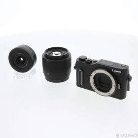 〔中古〕Panasonic(パナソニック) LUMIX DC-GF10W-K ダブルレンズキット (ブラック)〔276-ud〕