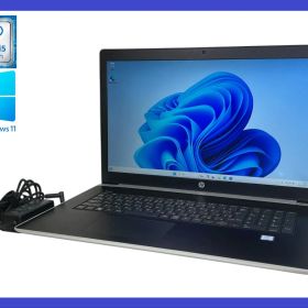 ★HP ProBook 470 G5 高性能CPU i5-8250U(第8世代) HDD 500 GB/メモリ8GB/グラフィックNVDIA GeForce930MX/15日間返品保証/カメラ すぐに使えます！