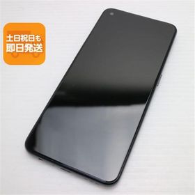 新品同様 OPPO A55s 5G A102OP ブラック スマホ 白ロム 本体 即日発送 土日祝発送OK あすつく