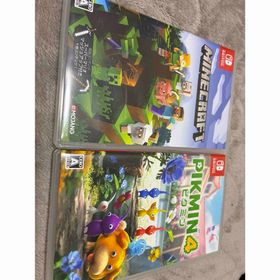 ニンテンドースイッチ(Nintendo Switch)のマイクラ&ピクミン4 ソフトカード2個セット(家庭用ゲームソフト)