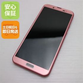美品 SH-01L AQUOS sense2 ブロッサムピンク スマホ 本体 白ロム 土日祝発送OK 07000
