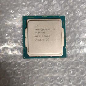 【動作確認済み】Intel Core i9-10850K cpu