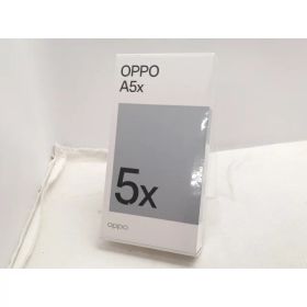 【未使用】Oppo 国内版 【SIMフリー】 OPPO A5x 4GB 128GB ブルー【仙台駅東口】保証期間3ヶ月