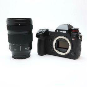 【中古】 《並品》 Panasonic LUMIX S1R 標準ズームレンズキット DC-S1RM ブラック 【コントロールダイヤル部品交換/センサークリーニング/5群レンズ交換修理/各部点検済】 [ デジタルカメラ ]