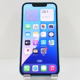 iPhone13 mini 128GB au ブルー 送料無料 本体 c11930 【中古】