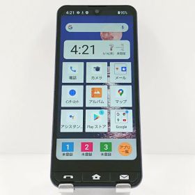 BASIO active SHG09 au ネイビー 送料無料 本体 c18482 【中古】