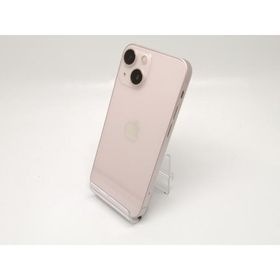 【中古】Apple 国内版 【SIMフリー】 iPhone 13 mini 128GB ピンク MLJF3J/A【津田沼】保証期間１ヶ月【ランクC】