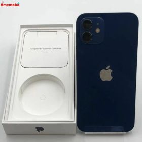 【中古】iPhone12 128GB ブルー MGHX3J/A docomo版SIMフリー 訳あり品