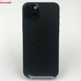 【中古】iPhone15 Plus 128GB ブラック MU083J/A docomo版SIMフリー ジャ