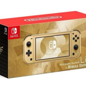 「+2倍ポイント・新品・店舗印あり」Nintendo Switch Lite ハイラルエディション ニンテンドー スイッチ ライト ゼルダの伝説 任天堂 ゲーム機 おもちゃ 4902370552232