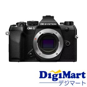 【送料無料】オーエムシステム OM SYSTEM OM-5 Mark II ボディ [ブラック] ミラーレス一眼レフカメラ【新品・国内正規品】【他店舗印あり】