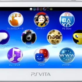(本体)PlayStationVita 3G/Wi-Fiモデル クリスタル・ホワイト(PCH-1100AB02) ソニー・コンピュータエンタテインメント