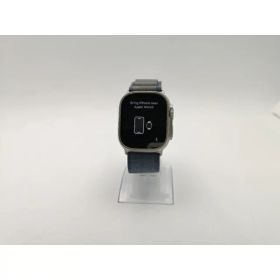 【中古】Apple Apple Watch Ultra2 49mm Cellular チタニウムケース/ブルーアルパインループ(L) MREQ3J/A【ECセンター】保証期間1ヶ月【ランクB】