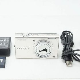 訳あり品 Nikon ニコン COOLPIX S6200 コンパクトデジタルカメラ シルバー 260327f