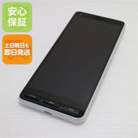 【中古】安心保証 超美品 かんたんスマホ2＋ A201KC ホワイト スマホ 白ロム 中古土日祝発送OK