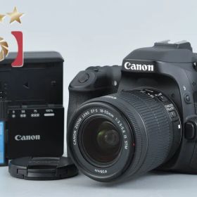 【中古】Canon キヤノン EOS 80D EF-S 18-55 IS STM レンズキット