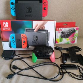 Nintendo Switch ネオンブルー/レッド 本体 プロコン付