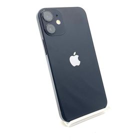 アップル(Apple)の【全額返金保証】【最速発送】Apple iPhone iPhone 12 mini 64GB ブラック Softbank 動作確認済(スマートフォン本体)