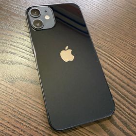 アイフォーン(iPhone)の美品！アップル iPhone12 mini 64GB ブラック (スマートフォン本体)