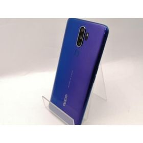 【中古】Oppo 楽天モバイル 【SIMフリー】 OPPO A5 2020 ブルー 4GB 64GB CPH1943【神保町】保証期間１ヶ月【ランクA】