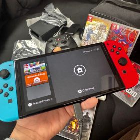 【美品】Nintendo Switch 本体＋ソフト6本＋プロコン付きセット