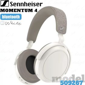 ※クーポン対象【15時迄の決済確定で最短当日発送】SENNHEISER ゼンハイザー MOMENTUM 4 Wireless ホワイト 509267 ワイヤレス ヘッドホン アクティブ ノイズキャンセリング 店舗安心保証付 海外正規品【新品・正規輸入品】