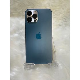 アイフォーン(iPhone)のiphone 12PRO MAX パシフィックブルー 256GB SIMフリー(スマートフォン本体)