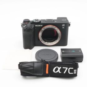 ショット数9839回。★美品★ SONY ソニー α7C II ボディ ブラック [ILCE-7CM2 B]