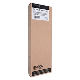 EPSON インクカートリッジ SC1BK70 フォトブラック