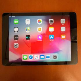 【送料込】iPad Air 初代 128GB セルラー(au)モデル グレー