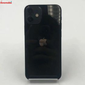 【中古】iPhone12 mini 128GB ブラック MGDJ3J/A AU版SIMフリー 訳あり品