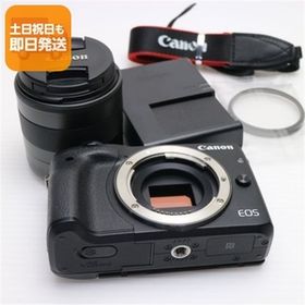 超美品 EOS M3 レンズキット ブラック 即日発送 ミラーレス一眼 Canon 本体 あすつく 土日祝発送OK