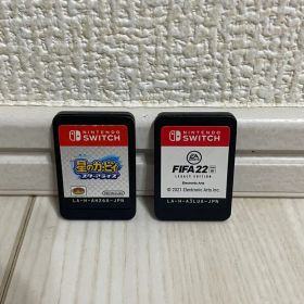 星のカービィ スターアライズ & FIFA 22 switchソフト ジャンク品
