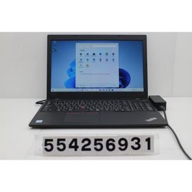 ノートパソコン Lenovo ThinkPad L580 Core i5 8250U 1.6GHz/8GB/256GB(SSD)/15.6W/FWXGA(1366x768)/Win11