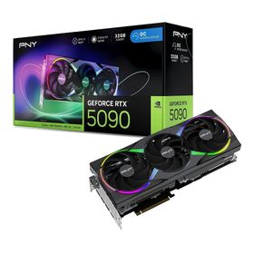 グラフィックボード PNY GeForce RTX 5090 ARGB EPIC-X RGB Overclocked Triple Fan [VCG509032TFXXPB1-O] グラフィックボード