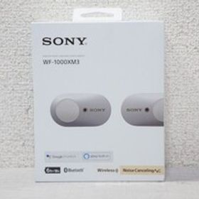 【美品】SONY ソニー ワイヤレスイヤホン WF-1000XM3 プラチナシルバー Bluetooth ノイズキャンセリング E840