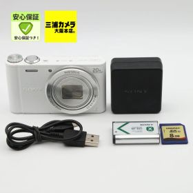 【極上品】 SONY Cyber-shot DSC-WX300 ホワイト 2110万画素 光学20倍 デジタルカメラ #0700398