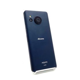 【最速発送】 AQUOS sense8 128GB ブルー系 docomo SH-54D 白ロム【難有】