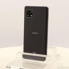 〔中古〕SHARP(シャープ) AQUOS sense5G 64GB ブラック SHG03 auロック解除SIMフリー〔368-ud〕