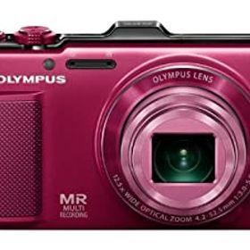 【中古】OLYMPUS デジタルカメラ SH-25MR レッド iHSテクノロジー GPS・電子コンパス内蔵 1600万画素 裏面照射型CMOS 光学12.5倍ズーム DUAL IS ハイビジ