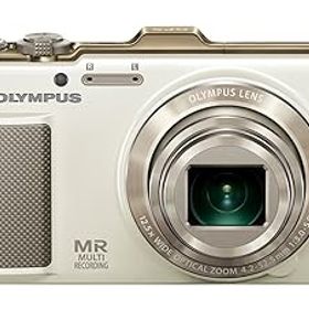 【中古】［非常に良い］OLYMPUS デジタルカメラ SH-25MR ホワイト iHSテクノロジー GPS・電子コンパス内蔵 1600万画素 裏面照射型CMOS 光学12.5倍ズーム DUAL IS ハイビ