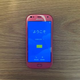 docomo らくらくフォン F-42A ピンク