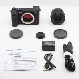 【ほぼ新品】ショット数 2,616枚 SONY ソニー ミラーレス一眼 α7CII ズームレンズキット ブラック ILCE-7CM2L JS129-01154