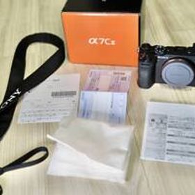 【美品/納品書付】SONY α7C II (ILCE-7CM2) ブラック ※バッテリー欠品・シャッター2.4万回