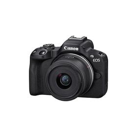 Canon ミラーレス一眼カメラ EOS R50 (ブラック) RF-S18-45mm F4.5-6.3はSTMレン(中古品)