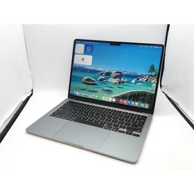 【中古】Apple MacBook Air 13インチ CTO (M2,2022) シルバー M2(CPU:8C/GPU:8C)/8G/256G/30W AC【立川フロム中武】保証期間１ヶ月【ランクC】