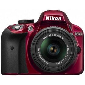ニコン Nikon D3300 18-55 VR IIレンズキット レッド D3300LKRD <プレゼント包装承ります>